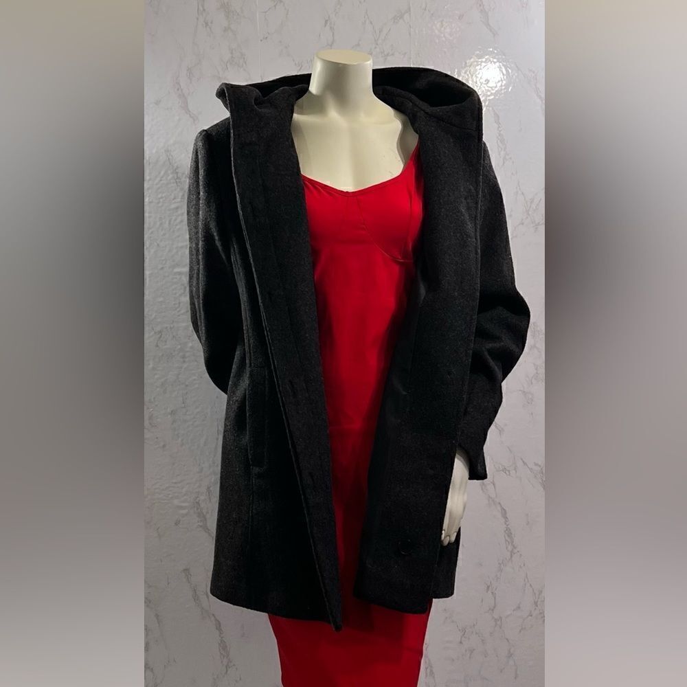 NWOT Jason Kole Wool Coat - Picture 3 of 6